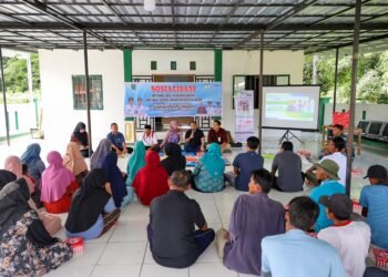 Desa Muara Pagatan Tengah Lindungi Ekosistem desanya dalam Program BPJS Ketenagakerjaan