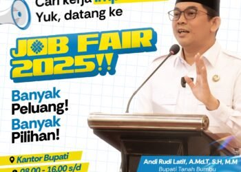 Job Fair Tanah Bumbu 2025 Tawarkan 621 Lowongan Kerja, Pemkab Gandeng 25 Perusahaan