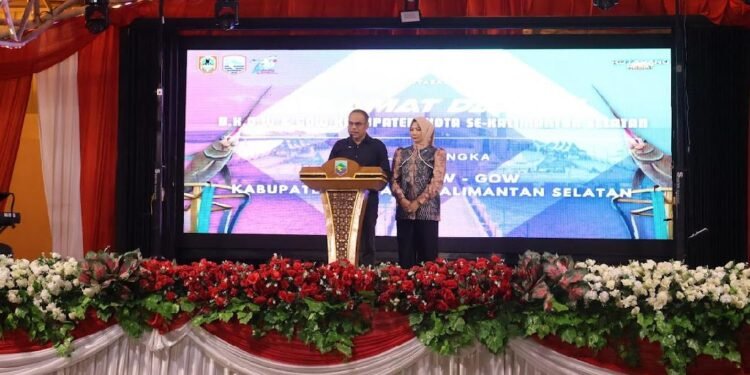 Mempererat Kebersamaan, GOW Kotabaru Gelar Ramah Tamah Bersama BKOW dan GOW Se-Kalsel