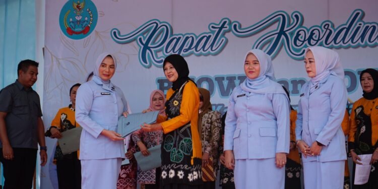 Kotabaru Jadi Tuan Rumah Rakor BKOW-GOW se-Kalsel, Perkuat Peran Perempuan dalam Pembangunan