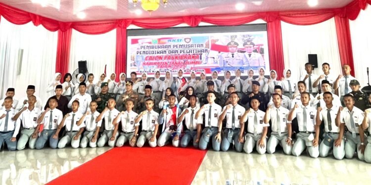 Diklat Paskibraka Tanah Bumbu Dimulai: 45 Siswa Terpilih Siap Kibarkan Merah Putih di HUT RI ke-80