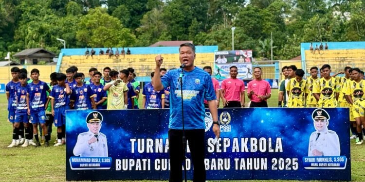 Gali Potensi Atlet, Pemkab Kotabaru Buka Bupati Cup 2025