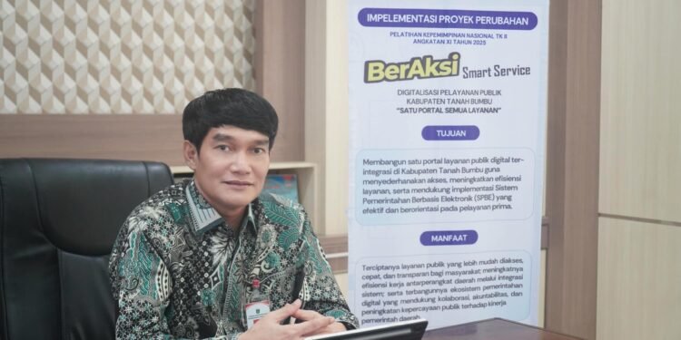 Kadis Kominfosp Tanah Bumbu Gagas Transformasi Digital Pelayanan Publik Lewat “BerAKSI Smart Service”