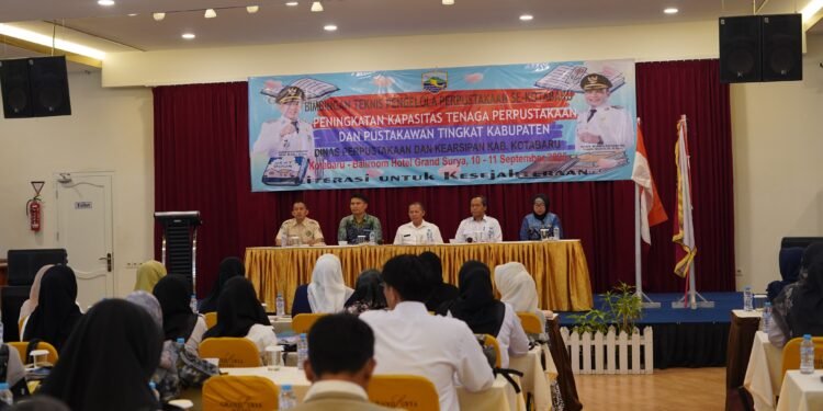 Pemkab Kotabaru Gelar Bimtek, Tingkatkan Kompetensi Tenaga Perpustakaan