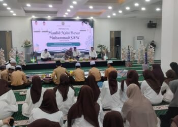 Pemkab Kotabaru Gelar Peringatan Maulid Nabi 1447 H di Masjid Apung