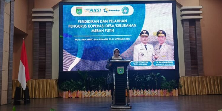 Pengurus Koperasi Merah Putih Tanah Bumbu Antusias Ikuti Pelatihan Digitalisasi