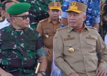 Pemkab Kotabaru Hadiri Apel Alih Kodal Korem 101/Antasari di Banjarbaru