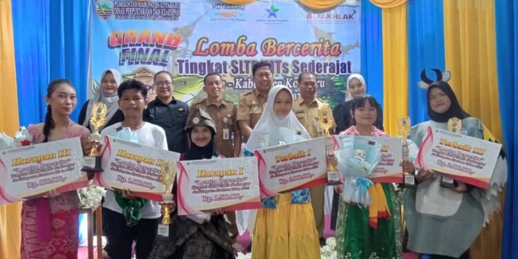 Siti Nurhayatul Hasanah Juara 1 Lomba Bercerita SMP/MTs se-Kabupaten Kotabaru 2025
