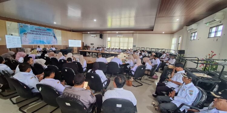 Pemkab Kotabaru Hadiri Peresmian Gedung Olahraga Lanal Kotabaru oleh Komando Daerah Angkatan Laut XIII