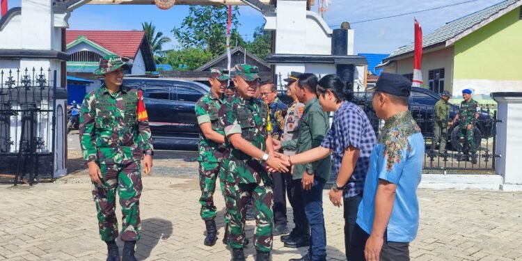 TMMD ke-126 Tanah Bumbu dibawah sorotan Itjenad, Tim Wasev Tinjau Langsung di Rejosari