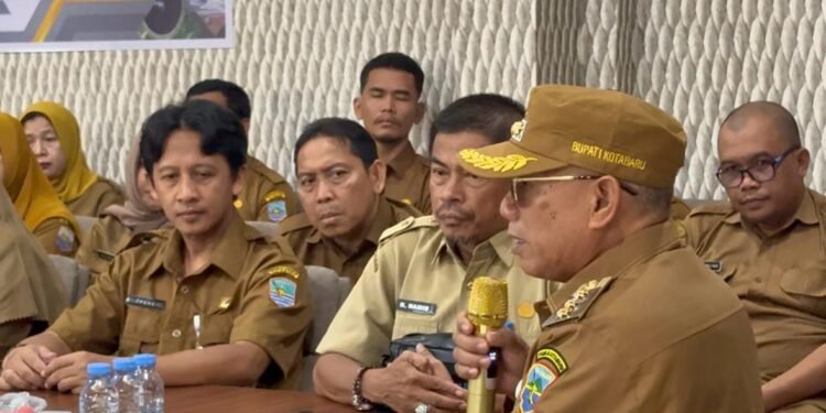 Pastikan Program Berjalan Dengan Baik, Bupati Sambangi Dinas Pendidikan dan Kebudayaan serta PUPR