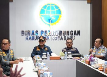 Dorong Optimalisasi Pelayanan Publik Bupati Kotabaru Kunjungi Dinas Perhubungan dan MPP