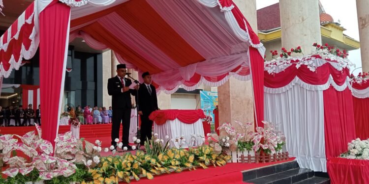 Pemkab Kotabaru Ajak Teladani Semangat Pahlawan dan Wujudkan Generasi Sehat Menuju Indonesia Emas