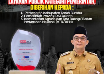 Tanah Bumbu Raih Apresiasi dari B-Universe atas Inovasi Layanan Publik Kategori Pemerintah