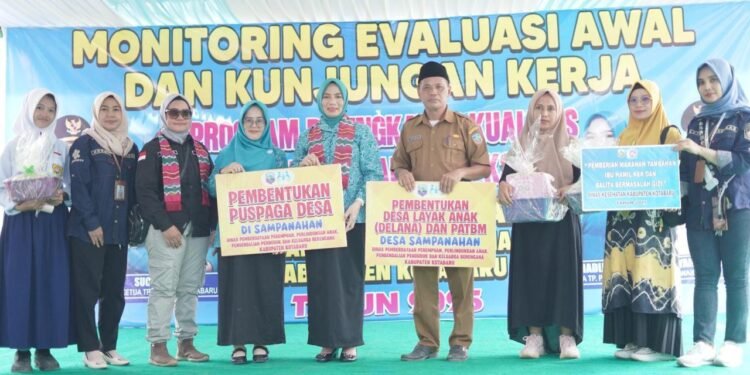 Pemkab Kotabaru Lakukan Monitoring, Evaluasi Awal Program PK2D
