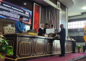 DPRD Kotabaru Sampaikan Laporan Akhir Pembahasan Raperda Perubahan Pajak dan Retribusi Daerah