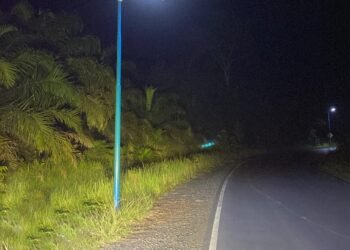 Jalan Bypass Batulicin – Banjarbaru Terang Benderang Awal Tahun 2026