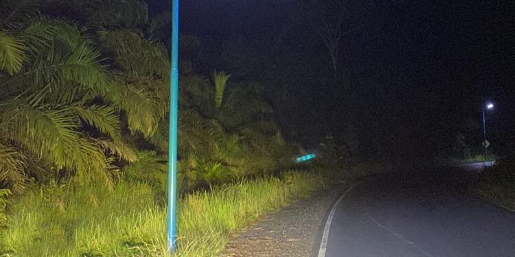Jalan Bypass Batulicin – Banjarbaru Terang Benderang Awal Tahun 2026