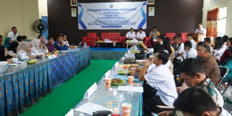 MUSRENBANG Tahun 2026 dikecamatan Hampang dalam rangka Penyusunan RKPD Kab.Kotabaru tahun 2027