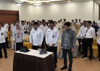 Komitmen Tindak Lanjut Hasil Pemeriksaan Pemkab Kotabaru, Inspektorat Luncurkan Aplikasi E-Hebat