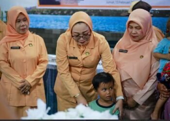Ketua DWP Lakukan Pertemuan Rutin di Kecamatan Pulau 9