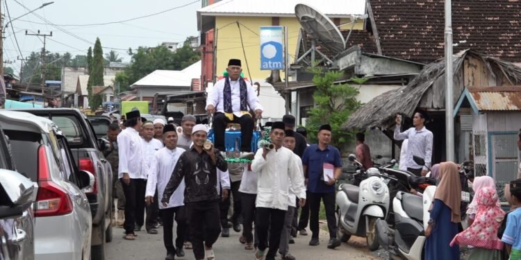 Disambut Meriah Masyarakat,Bupati Kotabaru Safari Ramadhan diKecamatan Pulau Laut Selatan
