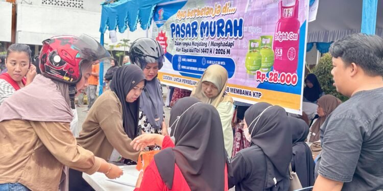 Pemkab Kotabaru Kembali Gelar Pasar Murah Jelang Idul Fitri 1447 Hijriah di Siring Laut