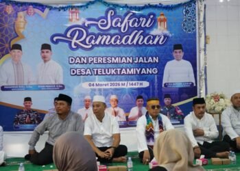 Safari Ramadhan di Teluk Tamiang, Bupati Muhammad Rusli Serahkan Berbagai Bantuan dan Tegaskan Program Prioritas