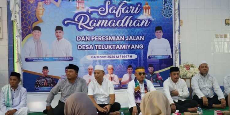 Safari Ramadhan di Teluk Tamiang, Bupati Muhammad Rusli Serahkan Berbagai Bantuan dan Tegaskan Program Prioritas