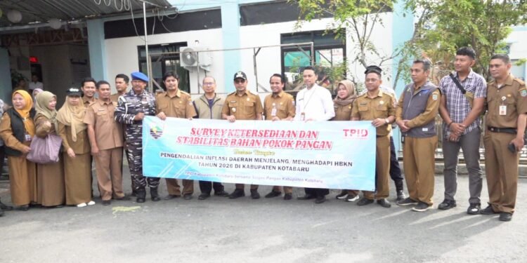 Jelang Idul Fitri 1447 H, Pemkab Kotabaru Survey Ketersedian Bapokting Aman