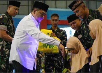 Pemkab Kotabaru Hadiri Buka Puasa Bersama Prajurit Yonif TP 884/Sa-ijaan