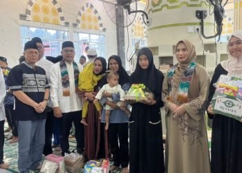 Wabup Syairi Mukhlis Hadiri Safari Ramadhan di Masjid Al Munawarah Sungai Kupang