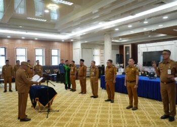 Perkuat Tata Kelola Pemerintahan, Bupati Kotabaru Rotasi Sejumlah Pejabat Pimpinan Tinggi Pratama