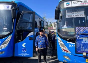Pemkab Kotabaru Lepas 94 Peserta Program Mudik Gratis 2026