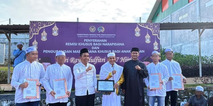 Berkah Hari Kemenangan, 371 Warga Binaan Lapas Batulicin Terima Remisi Idul Fitri 1447 H