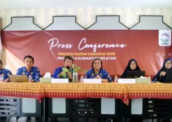 BMKG Kalsel: Musim Kemarau 2026 Datang Lebih Awal dan Cenderung Lebih Kering