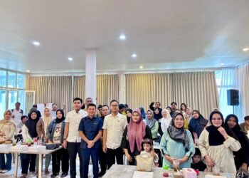 Pisah Sambut Komandan Lanal Kotabaru, Letkol Laut (P) M. Harun Al Rasyid Serahkan Jabatan kepada Letkol Laut (P) Muhammad Arif