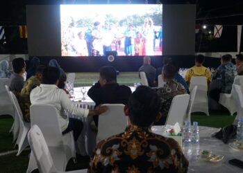 Pisah Sambut Komandan Lanal Kotabaru, Letkol Laut (P) M. Harun Al Rasyid Serahkan Jabatan kepada Letkol Laut (P) Muhammad Arif