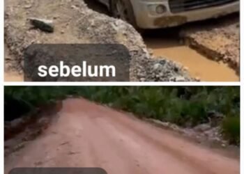 Bupati Kotabaru Gerak Cepat Turunkan Alat Berat Perbaiki Jalan Penghubung Desa
