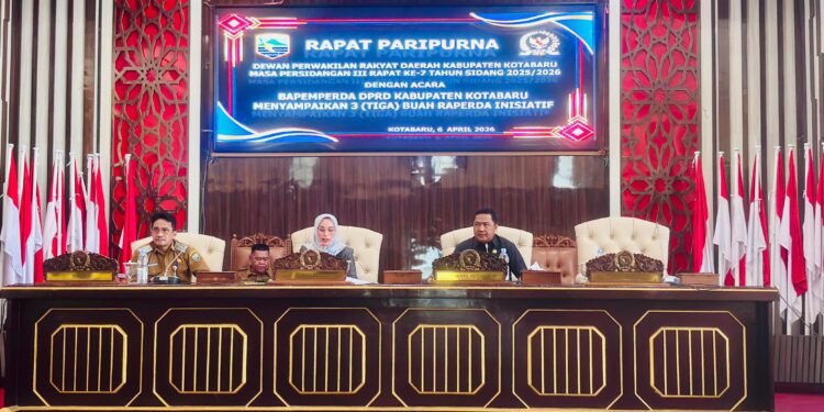 DPRD Kotabaru Bahas 3 Raperda Inisiatif, Fokus pada Penanggulangan Bencana dan Pengelolaan Sampah