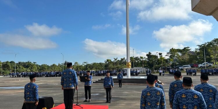 Pemkab Kotabaru Gelar Apel Hari Kesadaraan Nasional