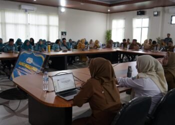 Pemkab kotabaru gelar Rapat persiapan penilaian dan verifiksi program peningkatan kualitas keluarga daerah (PK2D)