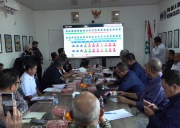 Sinergi Pembangunan, Bupati Kotabaru Hadiri FGD Perkembangan Pembangunan Jembatan Pulau Laut.