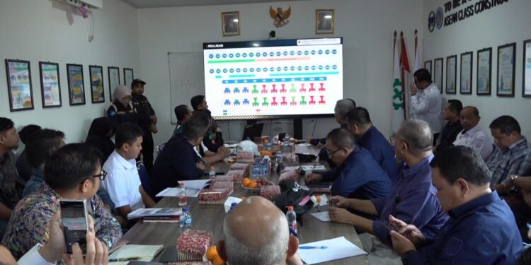 Sinergi Pembangunan, Bupati Kotabaru Hadiri FGD Perkembangan Pembangunan Jembatan Pulau Laut.