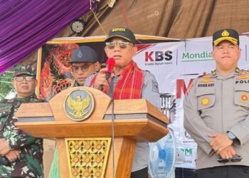 Bupati Kotabaru Hadiri Peringatan Hari Buruh Internasional 2026