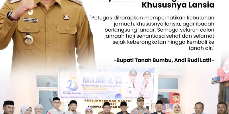 Haji 2026, Bupati Andi Rudi Latif Tekankan Layanan Prima bagi Jamaah Lansia