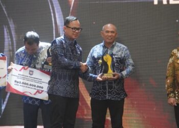 Sabet Juara 1 Creative Financing Transformasi Entrepreneur Government: Kotabaru Ungguli 12 Kabupaten di Regional II Kalimantan
