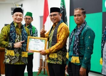 Wakil Bupati Kotabaru Syairi Mukhlis hadiri Pelantikan Pengurus HMI cabang Kotabaru-Tanah Bumbu Periode 2025-2026