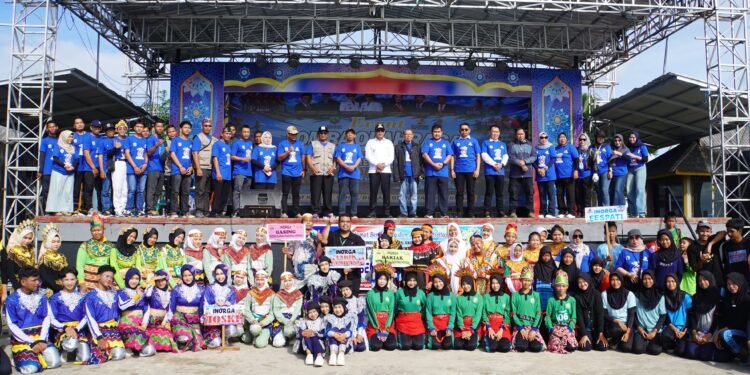 Meriahkan Hari Jadi ke -76 ,Pemkab Kotabaru Buka Lomba olahraga tradisional