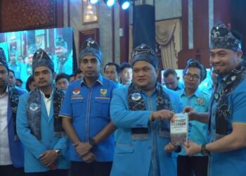 Resmi Andi Rustianto Dilantik Jadi Ketum KNPI Provinsi Kalsel